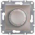 Светорегулятор поворотный 315 ВА (диммер) Бронза Asfora Plus Schneider Electric EPH6600169