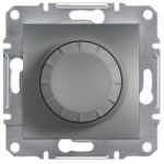 Светорегулятор поворотный 315 ВА (диммер) Сталь Asfora Plus Schneider Electric EPH6600162