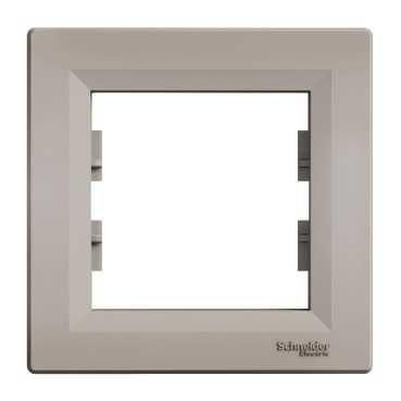 Рамка 1-местная Бронза Asfora Plus Schneider Electric EPH5800169