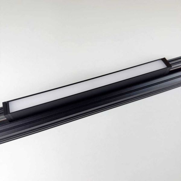 Світильник трековий магнітний Violux UST-LR 15W 1200Lm 3000К 48V чорний