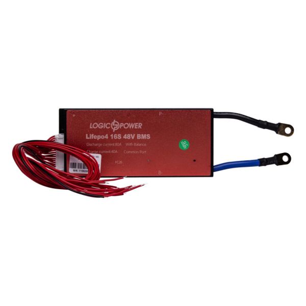 Плата BMS LP LogicPower LiFePO4 48V 16S Dis 80A Ch 40A