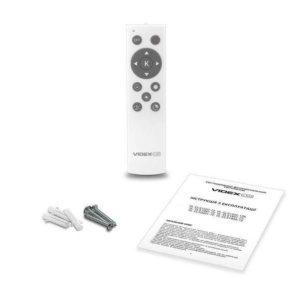 LED світильник функціональний круглий VIDEX STAR 72W 2800-6200K