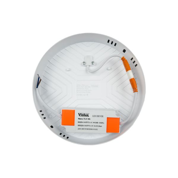 Світильник LED Violux ДББ FLAT 18W 5000K IP20 коло