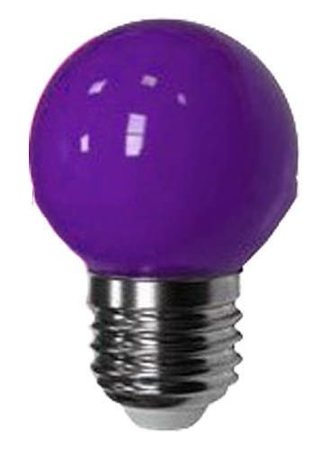 Лампа светодиодная фиолетовая 1,2W E27 G45 Lemanso LM705