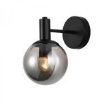 Світильник настінний Ardero BL1510-1 Neapol 1хЕ27 під лампу скло чорний