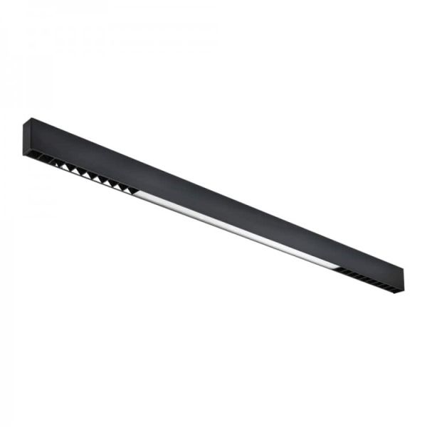 Светильник линейный накладной или подвесной Led Ardero AL4031 40Вт 5000K IP40 1200х35х70мм черный