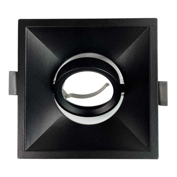 Светильник точечный встроенный Violux Torino-S 35W GU10 220V IP20 квадрат черный