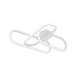 Світильник Led smart Violux Skyler-3D пульт 90W 3000-5000K IP20 білий