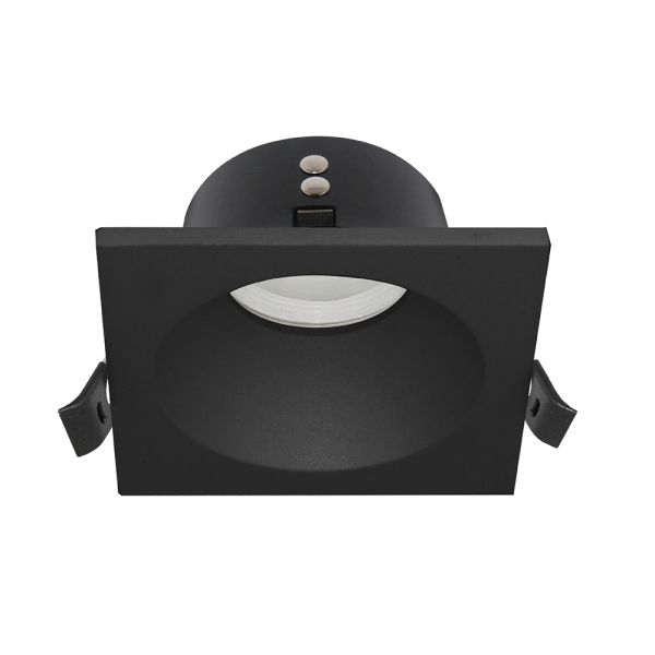 Світильник точковий вбудований Violux Ibiza-S 35W GU10 220V IP44 квадрат чорний