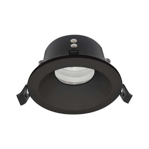 Світильник точковий вбудований Violux Ibiza-R 35W GU10 220V IP44 коло чорний