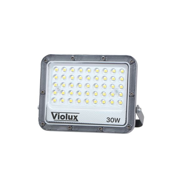 Прожектор led Violux Carbon 30W 5000K 3600lm 220V IP65 сірий