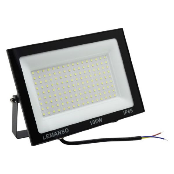 Прожектор светодиодный Lemanso Посейдон LMP104-100 100w 6500K IP65 8000lm черный