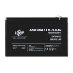 Аккумулятор свинцово-кислотный AGM LP LogicPower LPM 12V - 9Ah