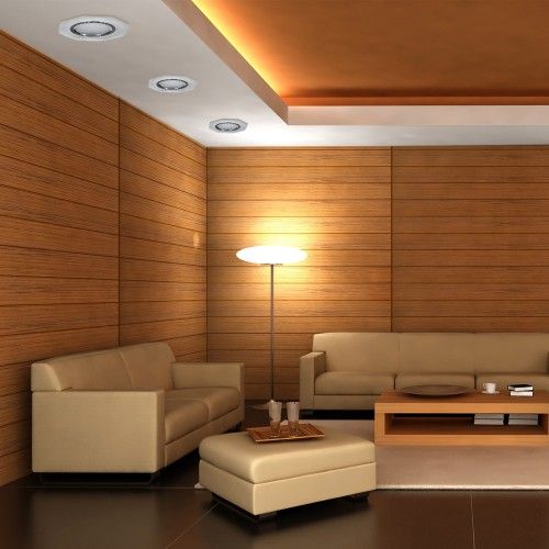 Встроенный светильник Feron CD8020 с LED подсветкой