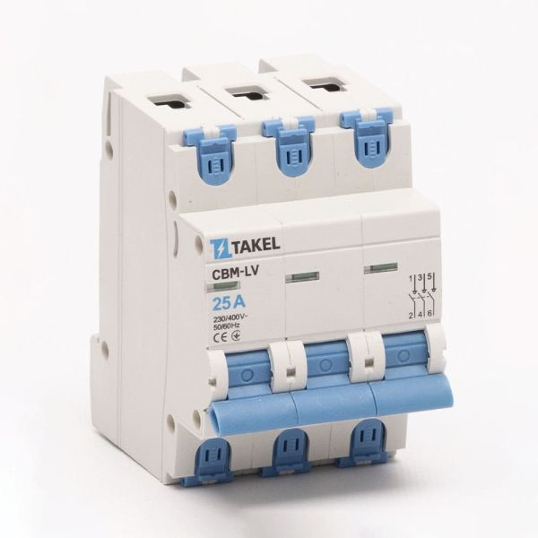 Выключатель нагрузки CBM-LV Takel 3p 25A 230-400В категория АС-22А IP20