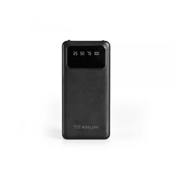 Повербанк 30000mAh TITANUM OL03 Black