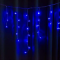 Гірлянда вулична STARLIGHT бахрома синій Мерехтіння Flash 75LED IP44 кабель чорний 2x0,7м