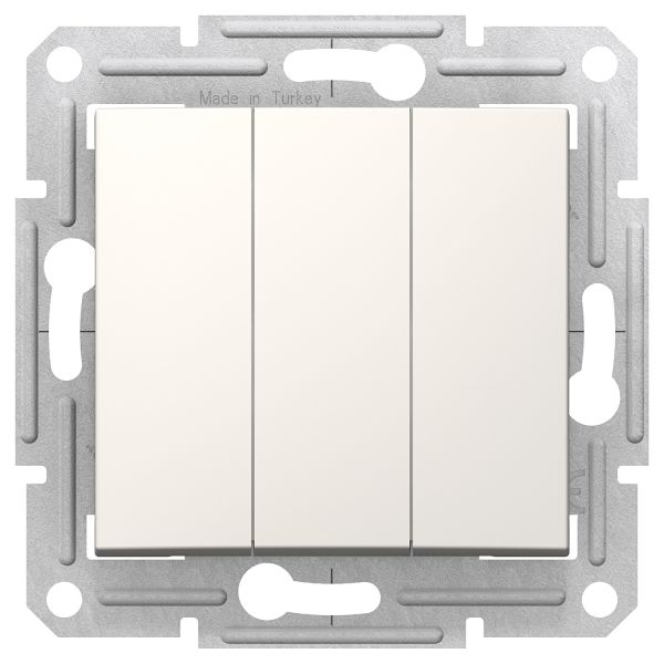 Выключатель 3-х клавишный слоновая кость Sedna Schneider Electric SDN0300623