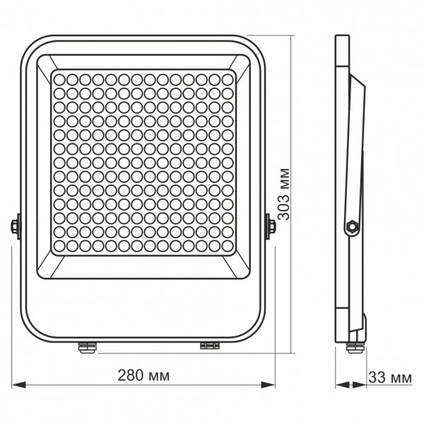 LED прожектор VIDEX PREMIUM F2 150W 5000K