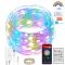 Гирлянда RGB 10 метров с Wi-Fi + пульт + USB кабель + умный дом Tuya Lemanso LM9204