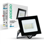 Світлодіодний прожектор 20W 1600Lm 6500K Ardero чорний LL-1020ARD