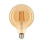 Лампа LED FILAMENT G125 12W E27 2200K (бронза) VIOLUX