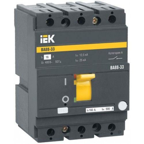Автоматический выключатель ВА88-33 3Р 100А 35кА IEK (SVA20-3-0100) 