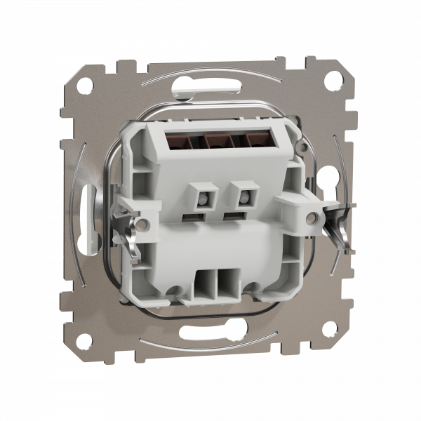 Розетка для виводу кабеля Білий Sedna Design Schneider Electric SDD111903