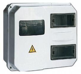 Корпус пластиковый для счетчика ЩУРн-П 1/12 IP55 IEK MSP112-1-55