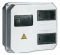 Корпус пластиковый для счетчика ЩУРн-П 1/12 IP55 IEK MSP112-1-55