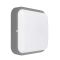 Светильник Led Violux Polo UA MW sensor 18W 5000K квадрат IP54 серый