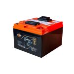 Аккумулятор LiFePO4 LP LogicPower 12,8V-32Ah 410Wh BMS 40А-32A пластик LCD USB Smart BT