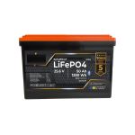 Акумулятор LiFePO4 LP LogicPower 25,6V - 50Ah 1280Wh BMS 80A-50А пластик Smart BT LP40943