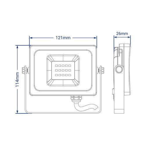 Світлодіодний прожектор Feron LL-992 20W 6400K IP65