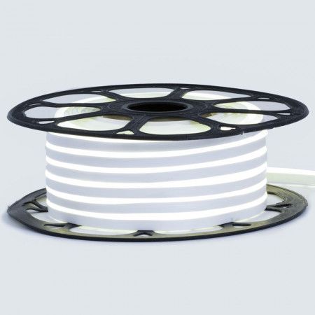 Светодиодный неон 12V 8х16mm SMD2835 120LED IP65 белый