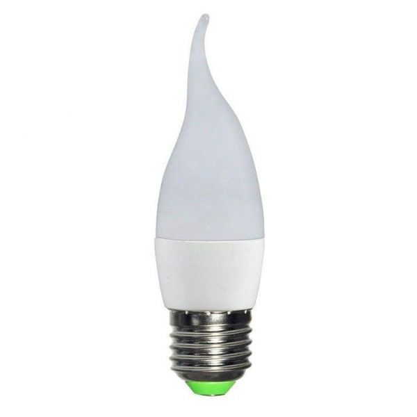 Світлодіодна Led лампа Свічка на вітрі EX E27 6W 4000K 570lm
