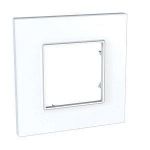MGU2.702.18 Рамка 1-місна біла Unica Quadro Schneider Electric