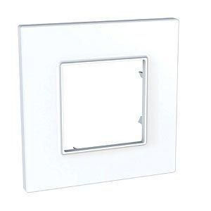 MGU2.702.18 Рамка 1-місна біла Unica Quadro Schneider Electric