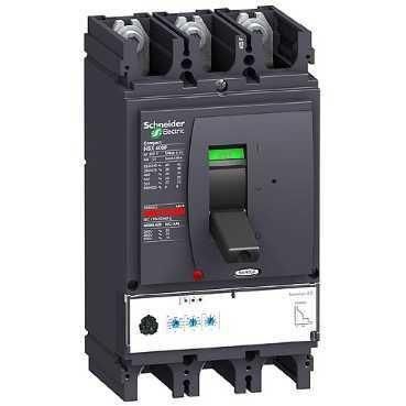 Автоматичний вимикач 3п3т з електронним розчеп. Mic.2.3 400А Compact NSX400F Schneider Electric LV432676