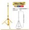 Подставка под прожектор трехногая телескопическая Horoz TRIPOD SINGLE