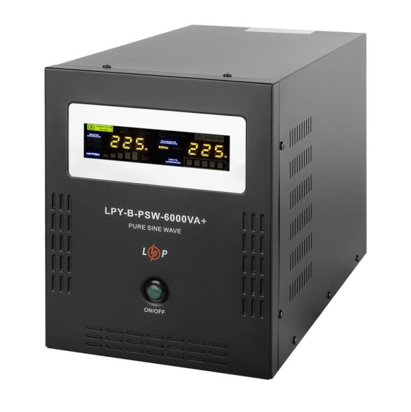 ИБП LP LogicPower LPY-B-PSW-6000VA+ 4200Вт 10A-20A с правильной синусоидой 48V