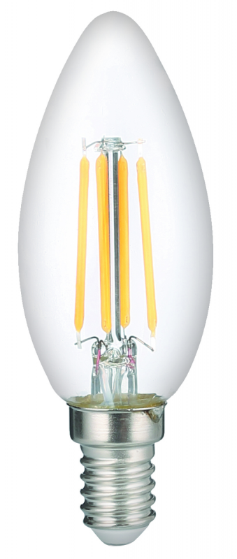 Лампа LED Vestum філамент С35 Е14 5Вт 220V 3000К