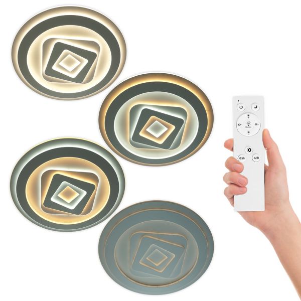 Світильник LED smart KOLIZEY+пульт 130W 3000-6000K IP20 коло