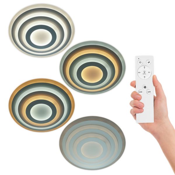 Світильник LED smart DARTS+пульт 90W 3000-6000K IP20 коло