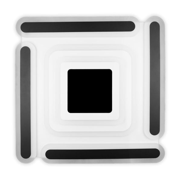 Светильник LED smart MATRIX+пульт 120W 3000-6000K IP20 черный квадрат
