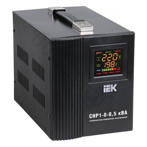 Стабилизатор напряжения СНР1-0-2 кВА электронный переносной Home IEK IVS20-1-02000