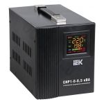 Стабилизатор напряжения СНР1-0-5 кВА электронный переносной Home IEK IVS20-1-05000