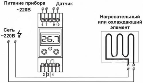 Терморегулятор универсальный DigiTOP ТК-3