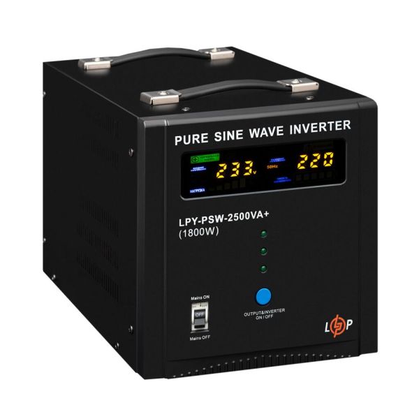 ИБП LP LogicPower LPY-PSW-2500VA+ 1800Вт 10A-20A с правильной синусоидой 24V