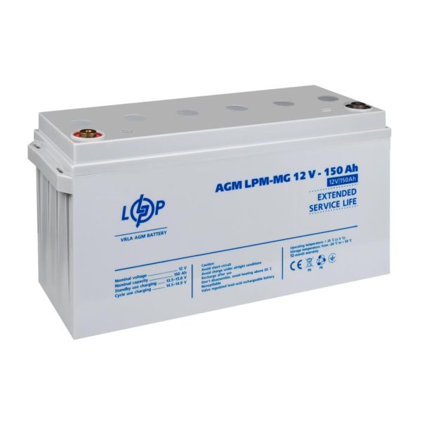 Аккумулятор мультигелевый AGM LP LogicPower LPM-MG 12V - 150Ah
